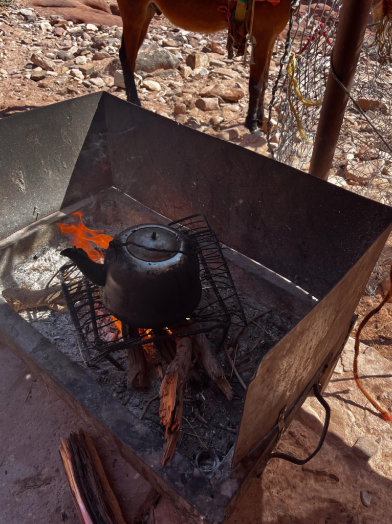 Bedouin tea. 