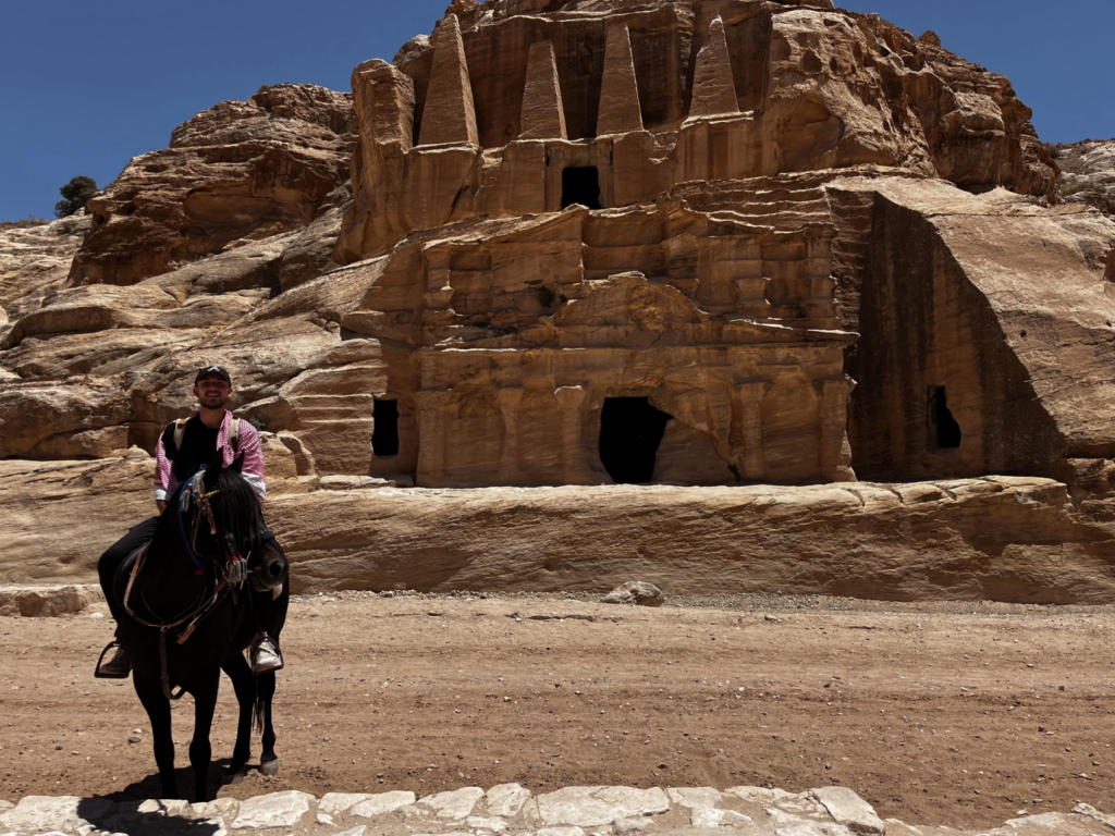 There is so much to explore the ancient city of Petra.