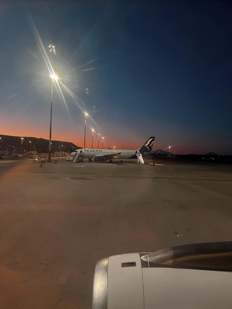 The Chania International Airport.