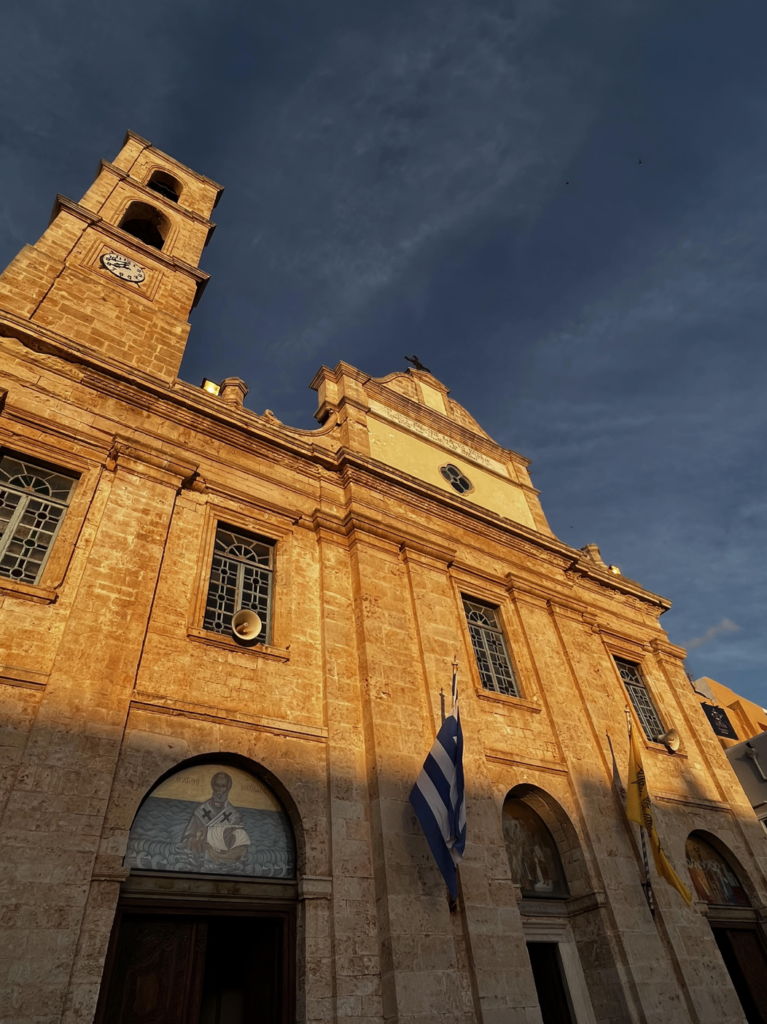 Exterior of the Presentation of the Virgin Mary Cathedral.