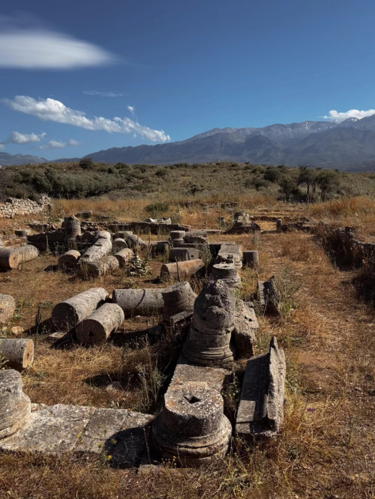 Archeological Site of Aptera. A perfect day trip from Chania Town.