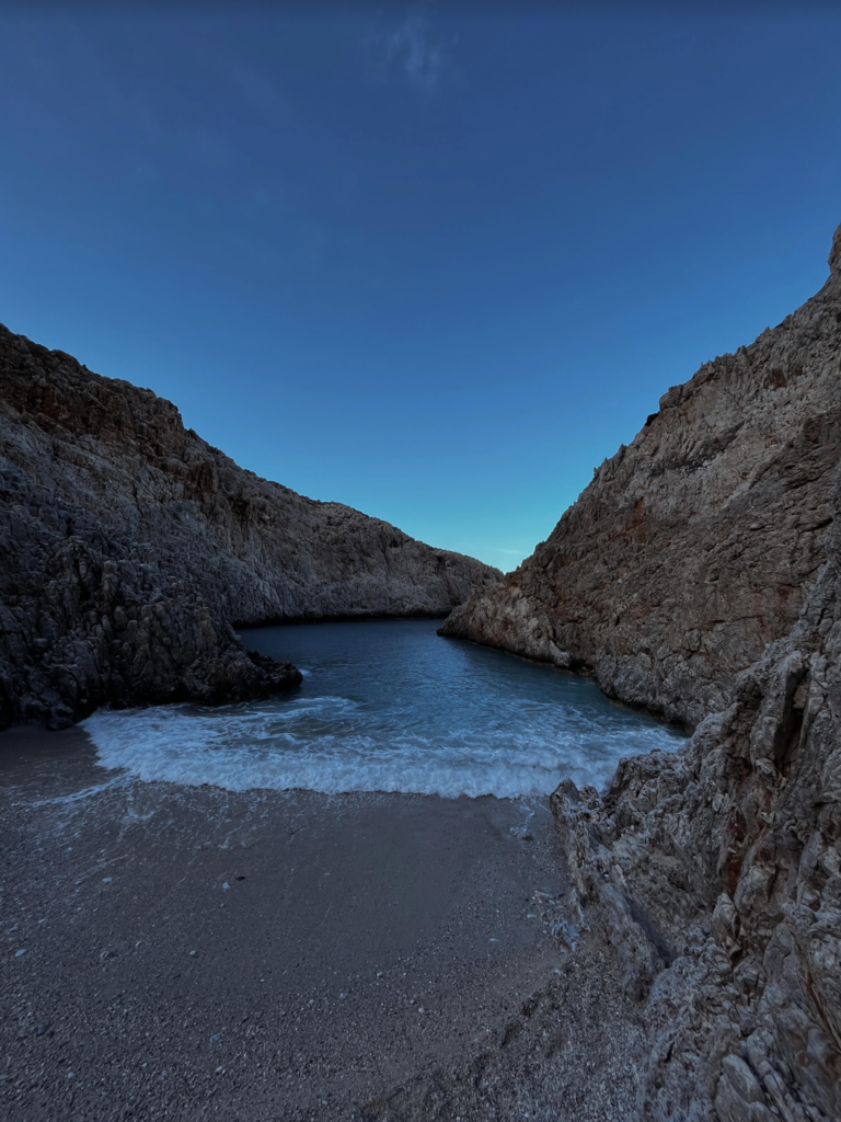 Seitan Limania on the Akrotiri Peninsula.