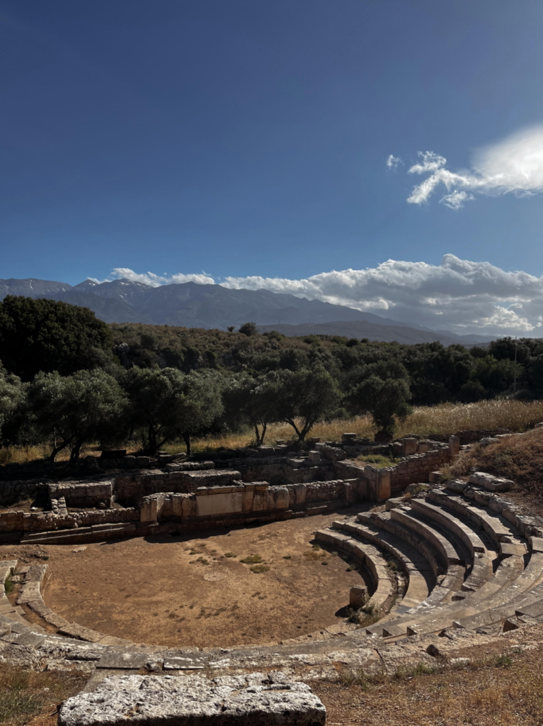 The amphitheater of Aptera