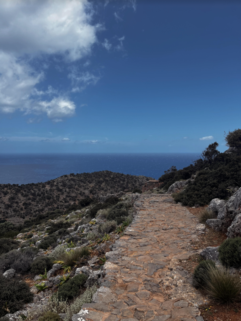 The hike down to the Katholiko Monastery is gorgeous.