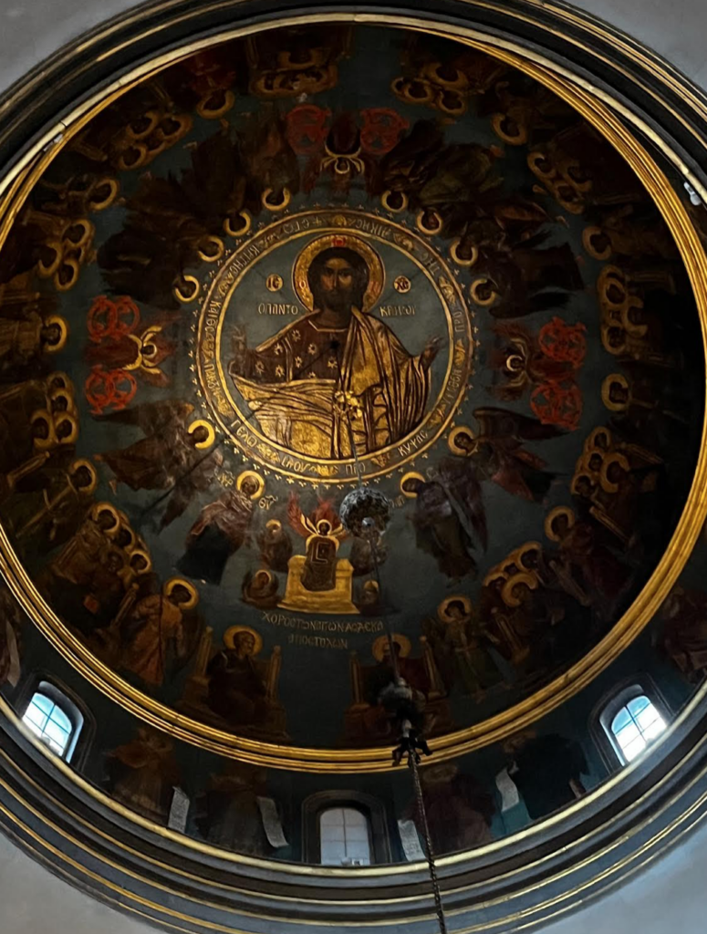 The dome of San George Dei Greci. 