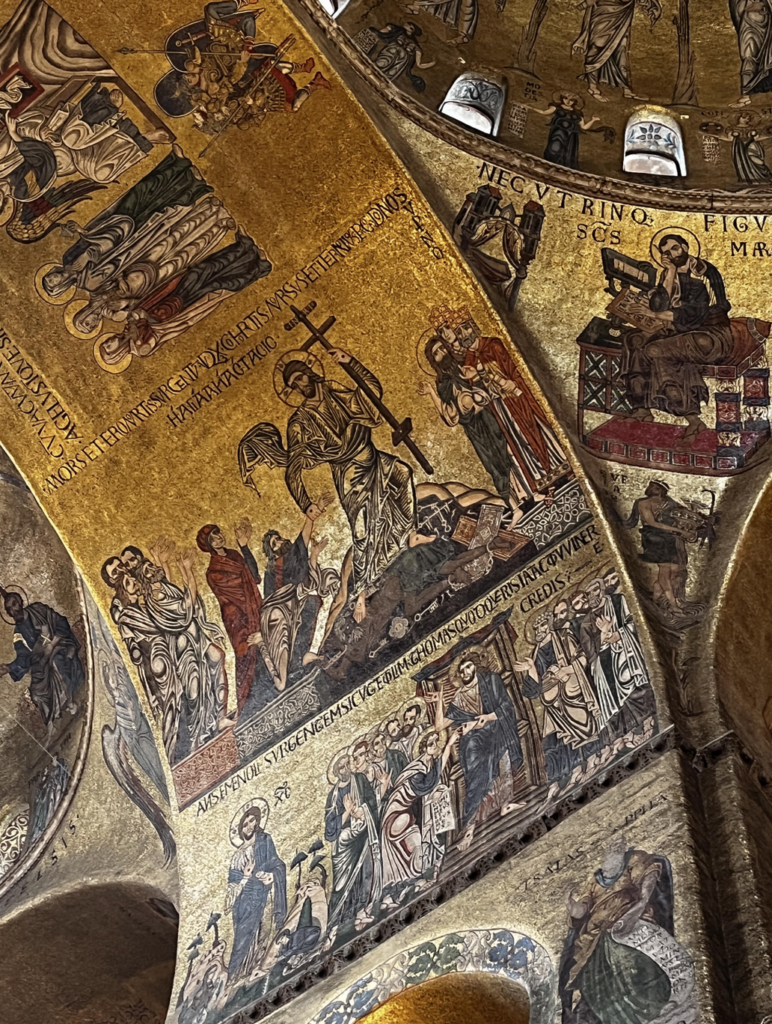 St. Mark's Basilica, highlight of a day trip to Venice from Rome.