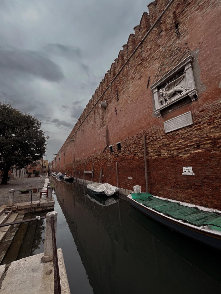 The Venetian Arsenal is one of the most unique places to explore on a day trip to Venice from Rome.