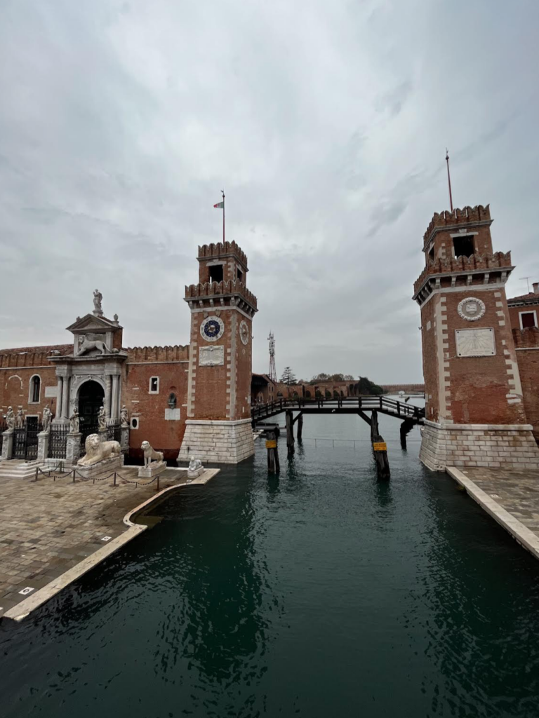 Arsenal of Venice entrance.