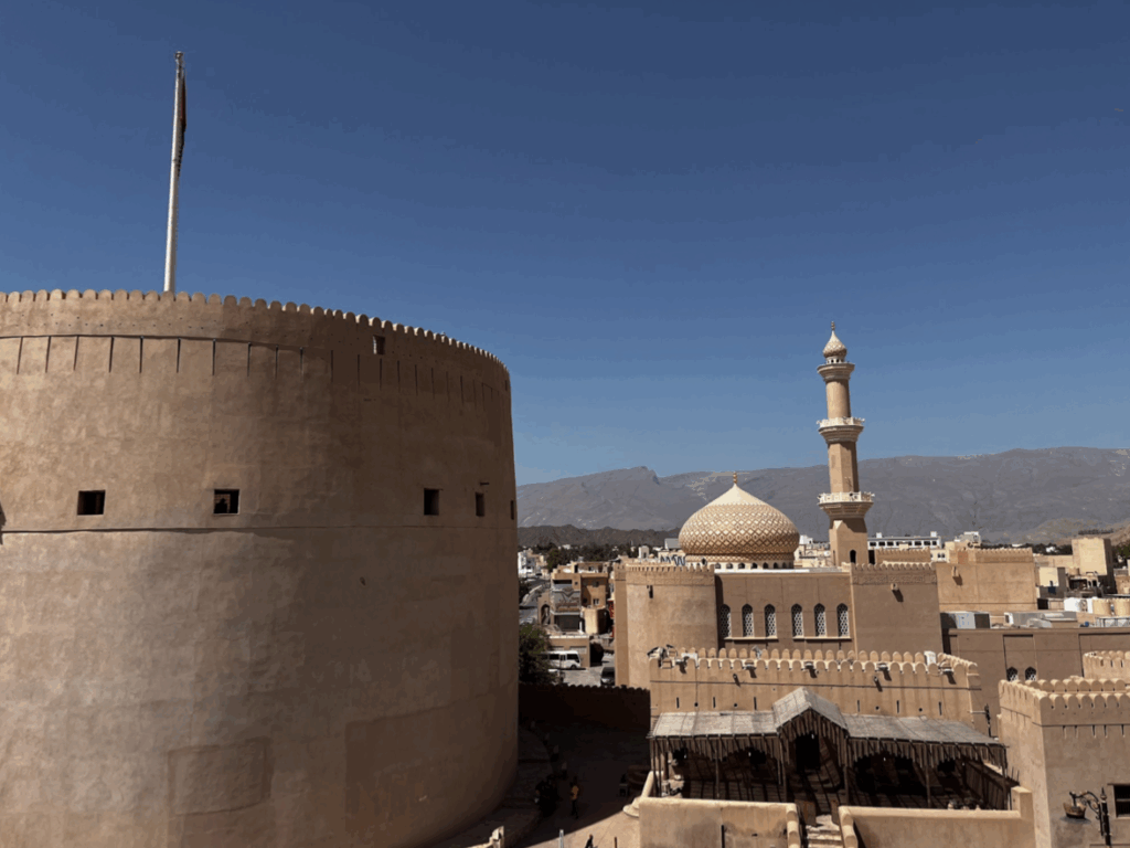 Nizwa fort , a place to experience traditional Oman.