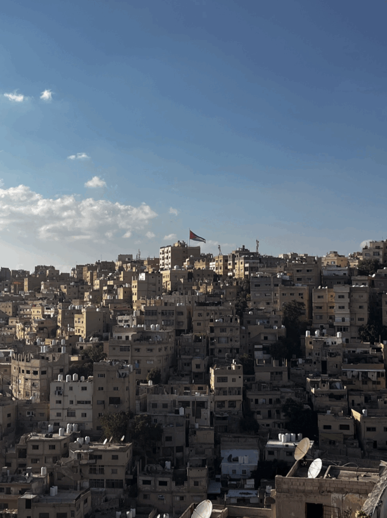 crowded apartments on the hills of amman