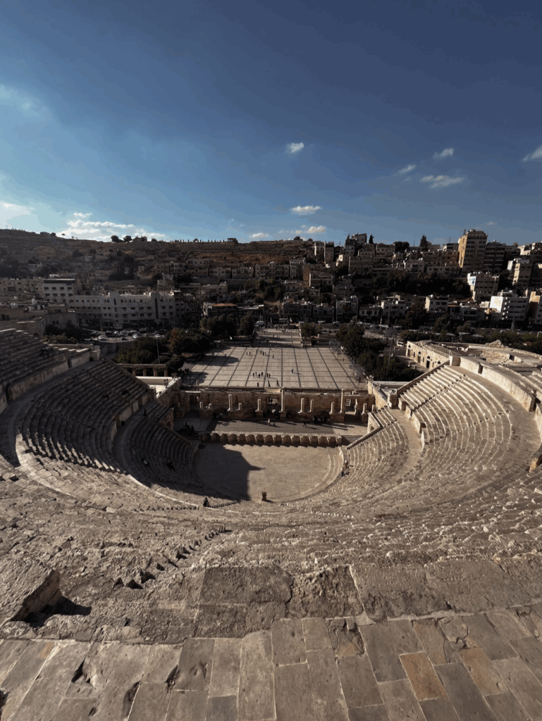 the Roman Theater of Amman