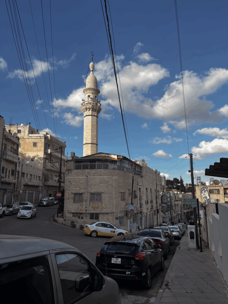 minarets line the skyline of amman