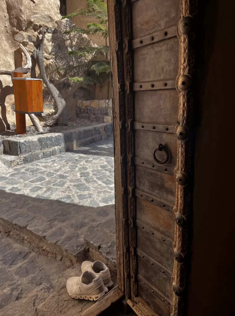 intricate wood carved doors