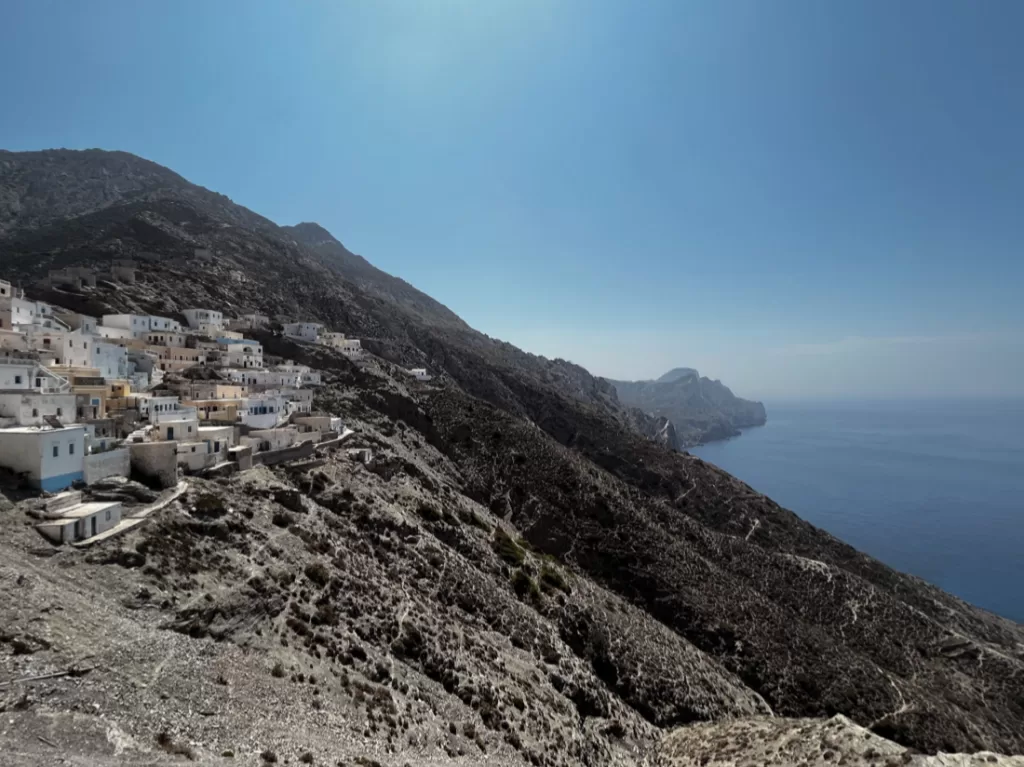 Mediterranean Sea view from Olympos