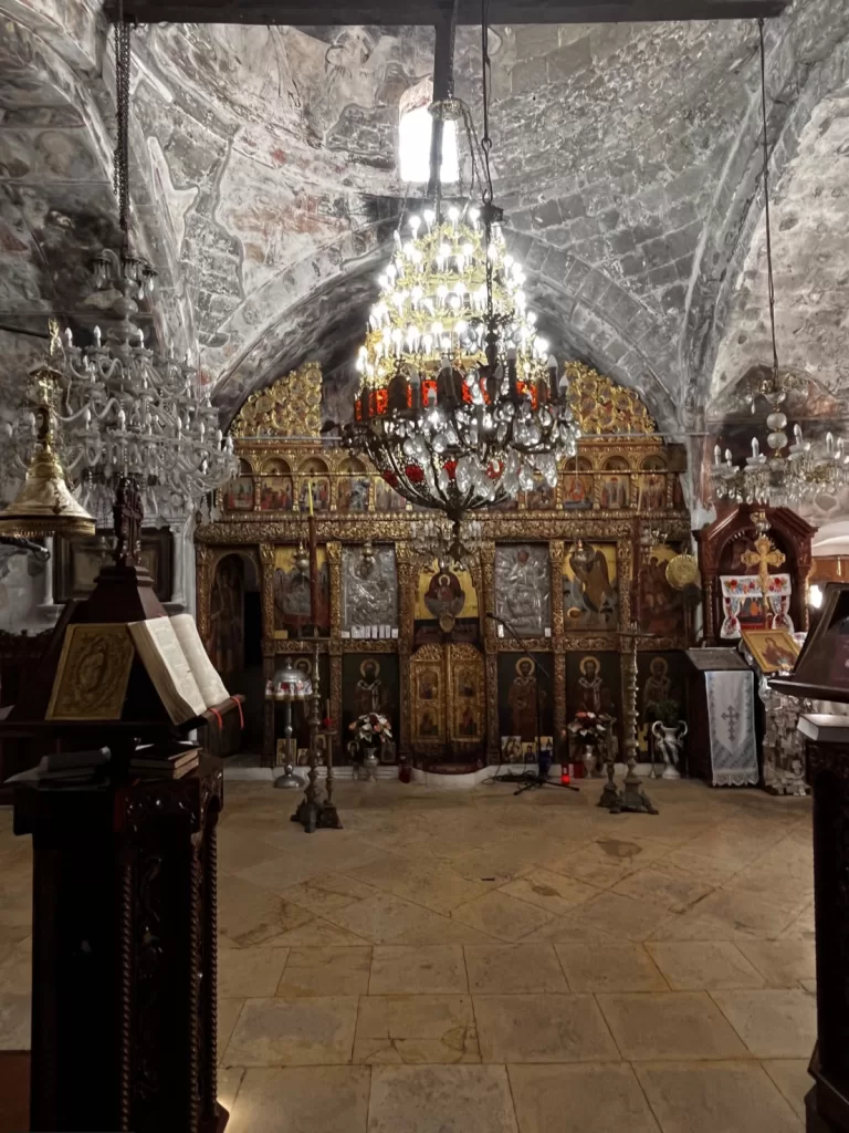 Assumption of the Virgin Mary church Olympos, Karpathos