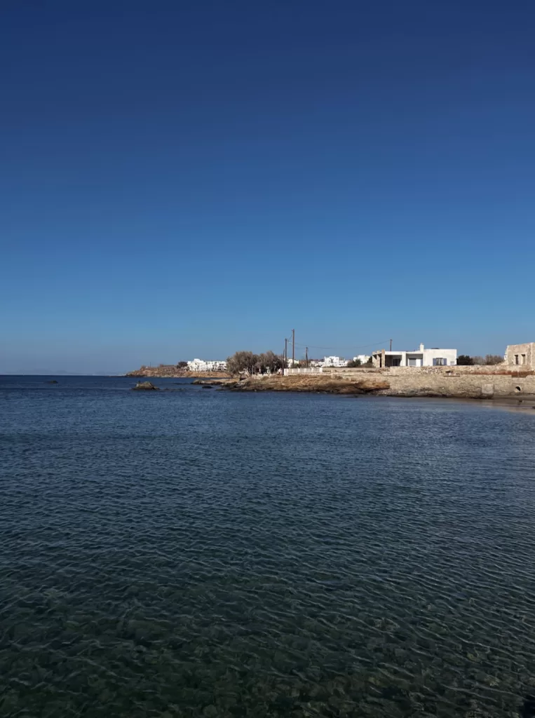 Agali beach on Tinos island