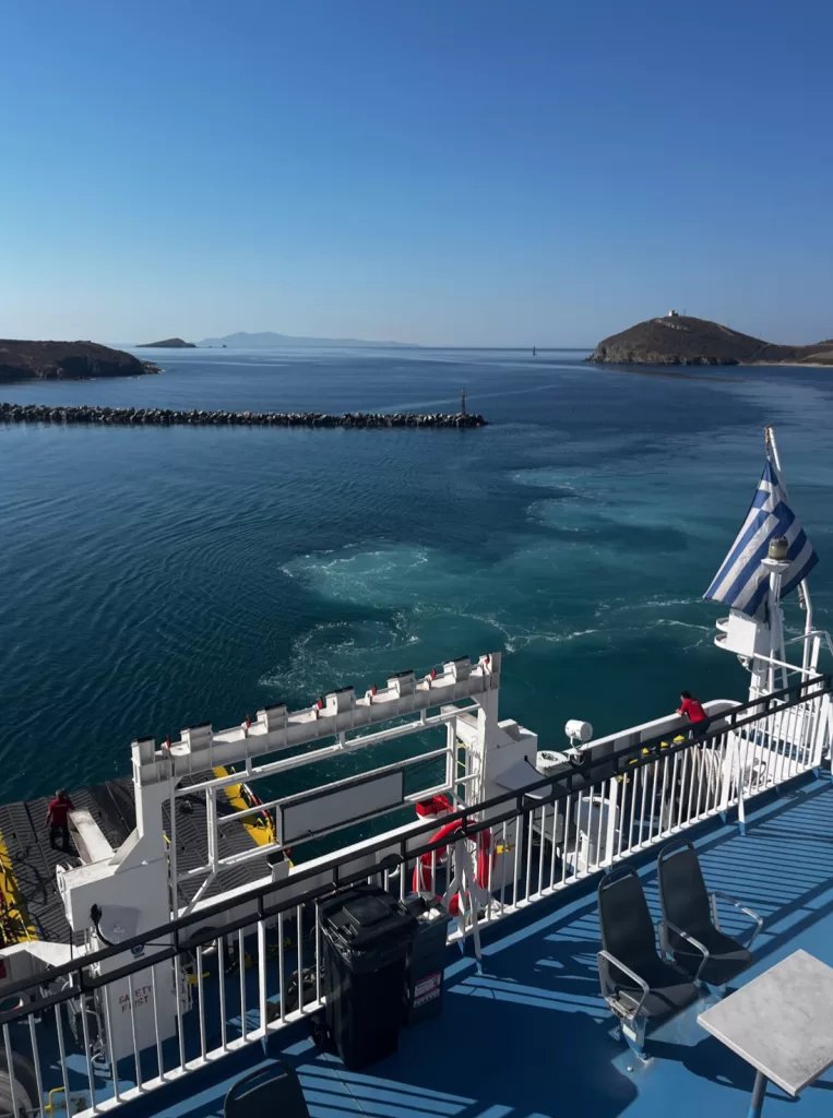 Ferry to Tinos