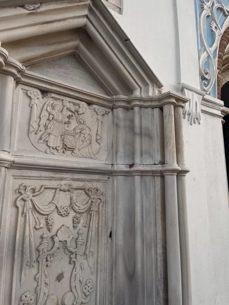 Exterior of Panagia Evangelistria  