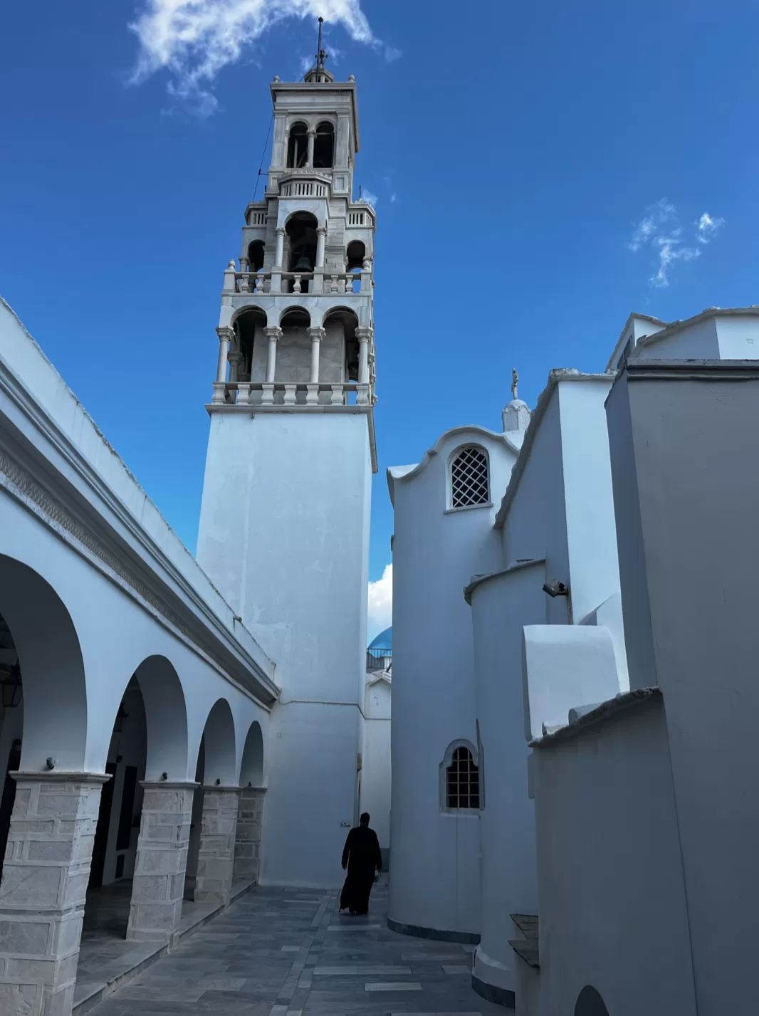 Bellower of Panagia Church Tinos