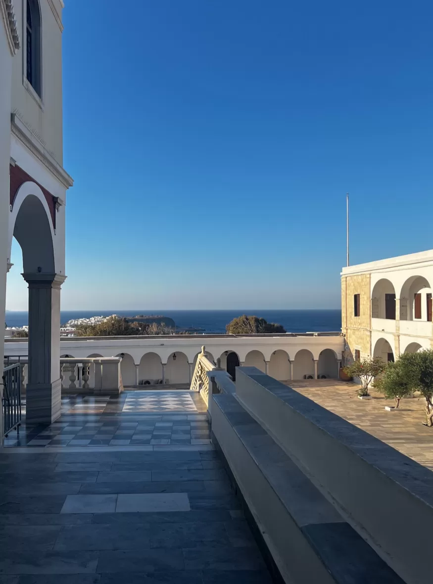 Views of the Sea from Panagia Evangelistria