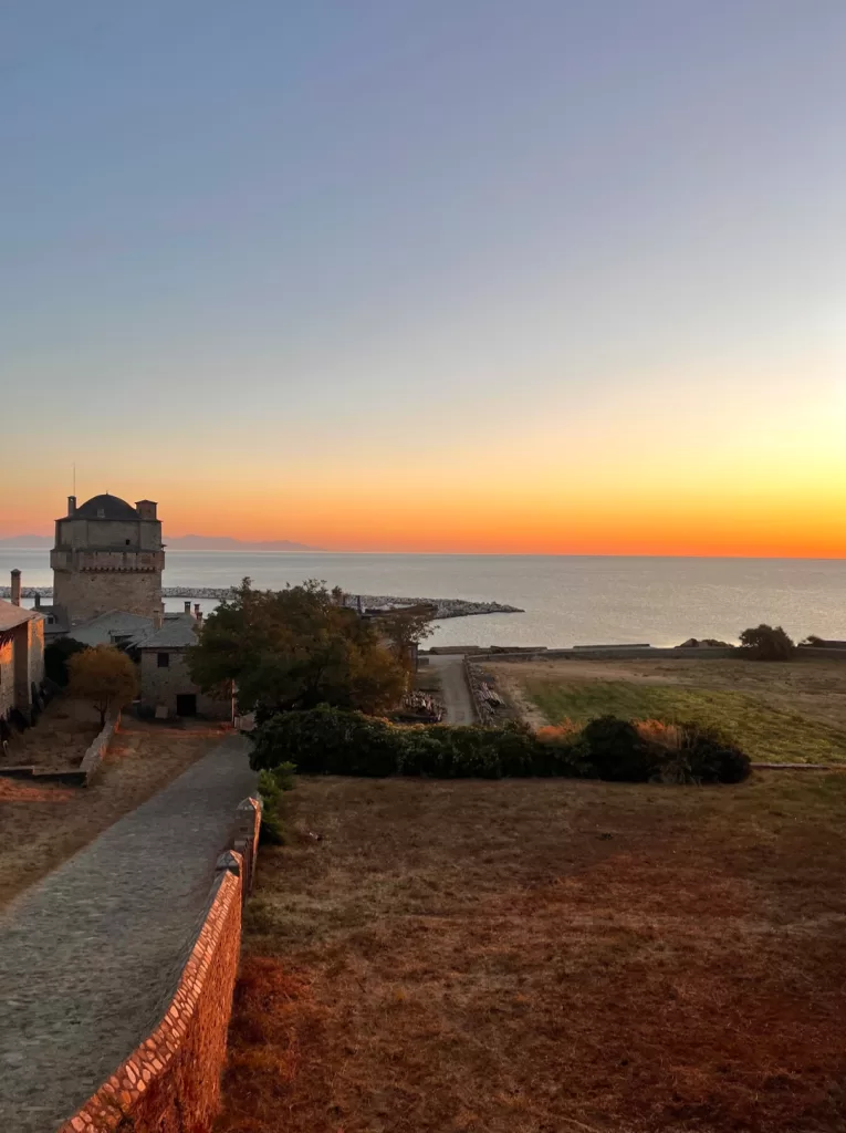 Tower of Iviron Monastery