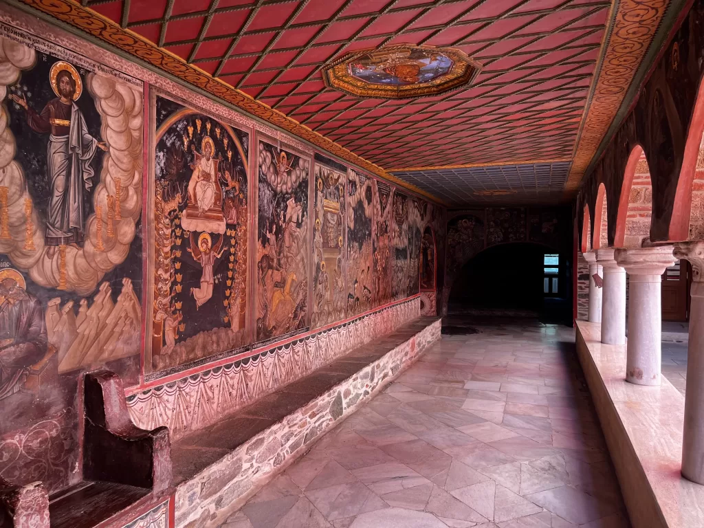 Final judgment at Dionysiou Monastery