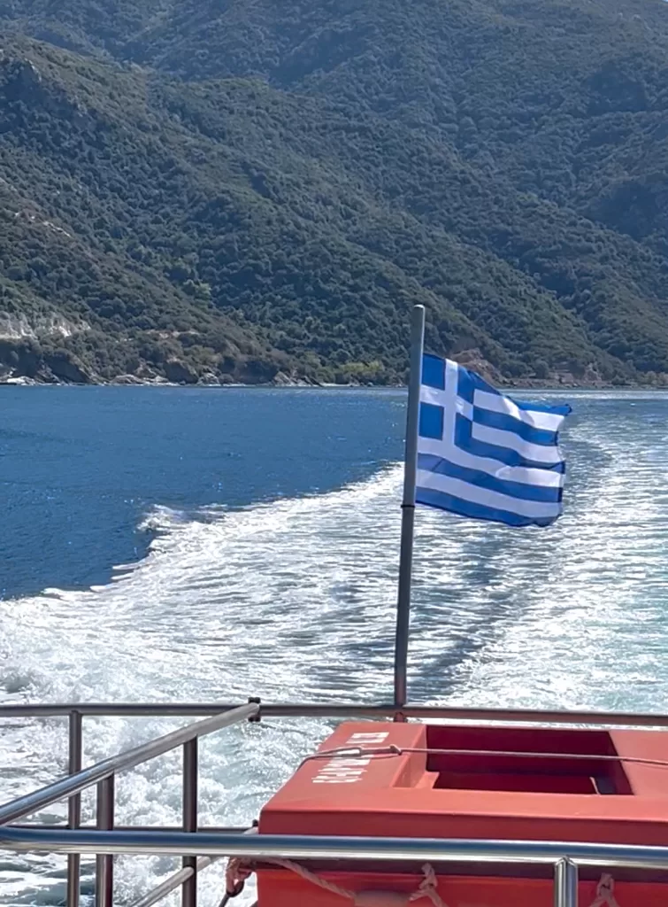 Speed boat to Mount Athos