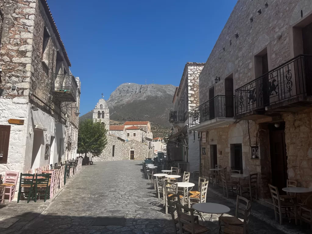 areopoli, mani, greece