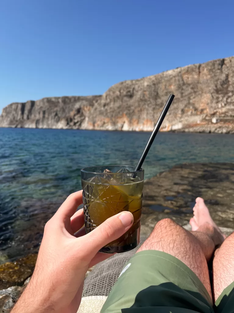 vodka orange juice Kyrimai Hotel