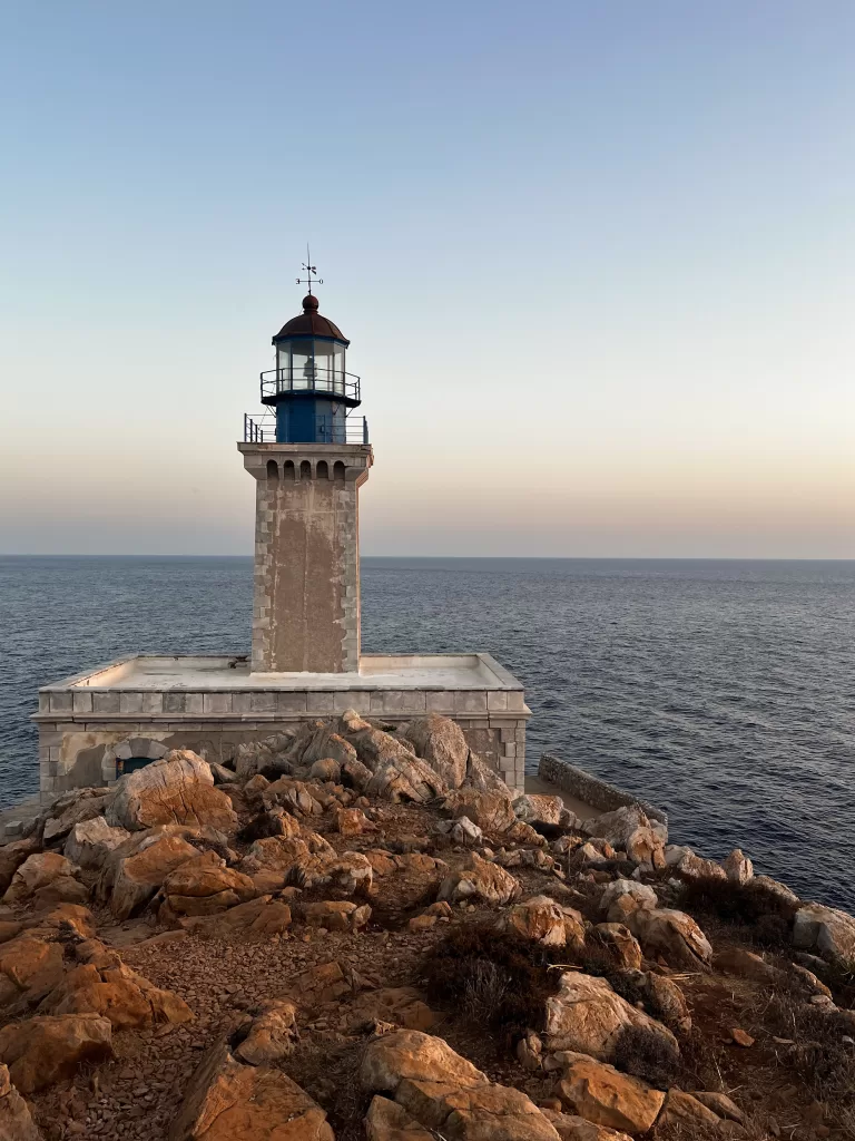 the lighthouse of Cape Tainaron
