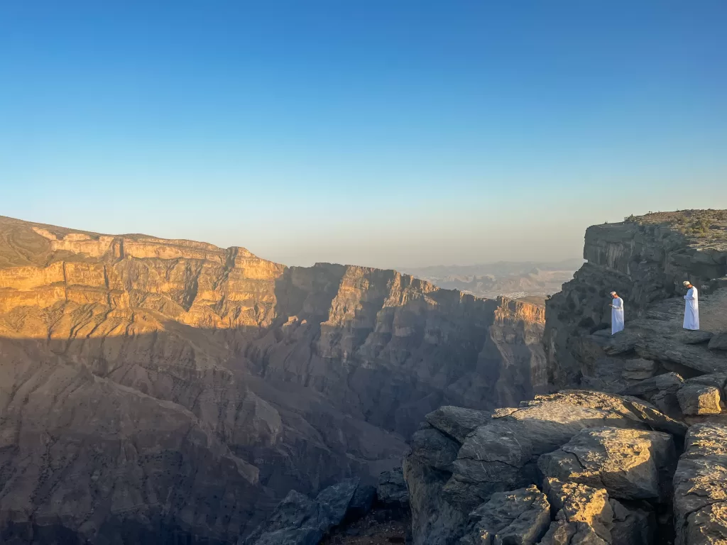 jebel shams the highest viewpoint in oman