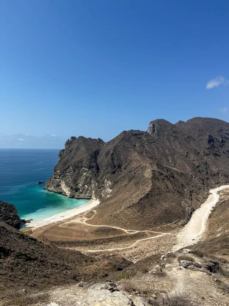 wild beaches in oman