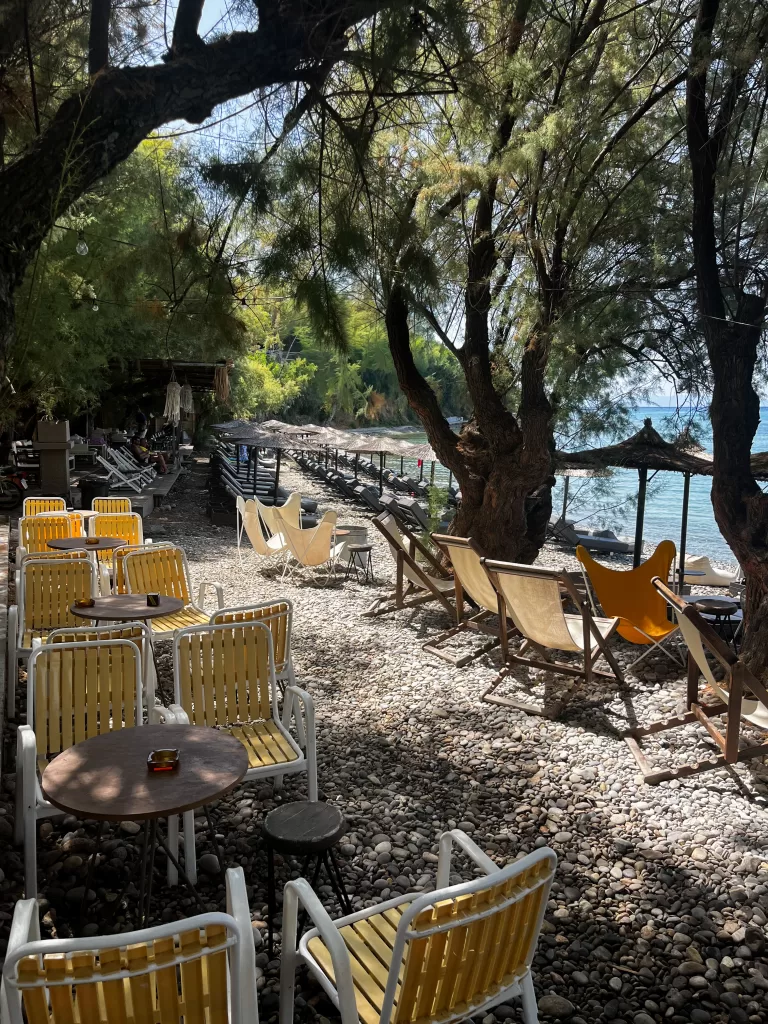 Barreira Beach Bar, Kalamata Greece