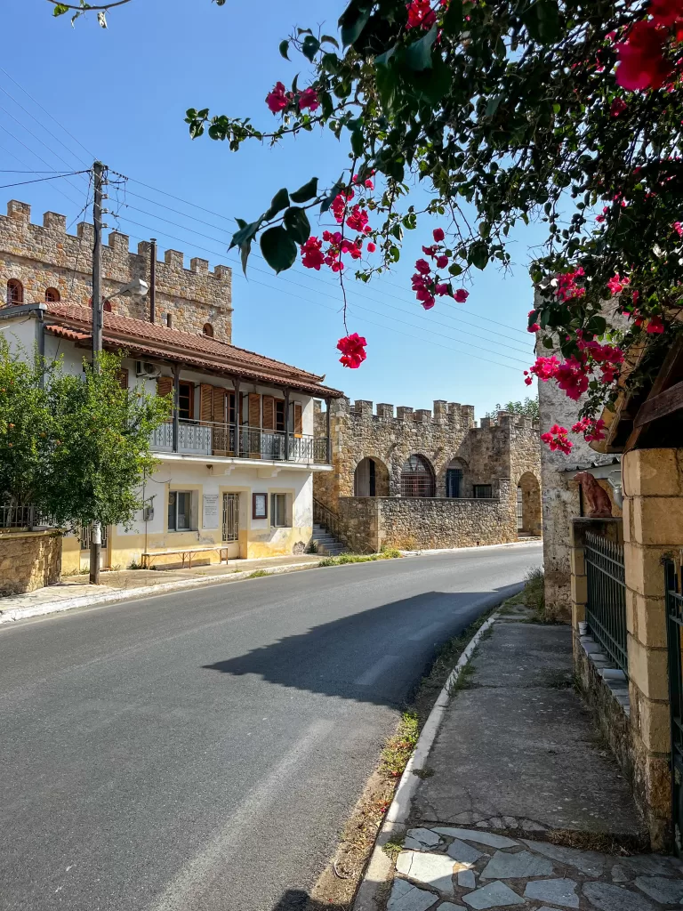 local architecture in the Mani Peninsula Greece