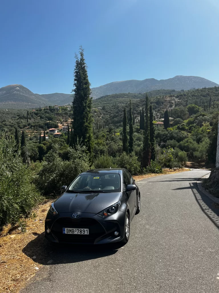 driving in the mani peninsula is pretty easy