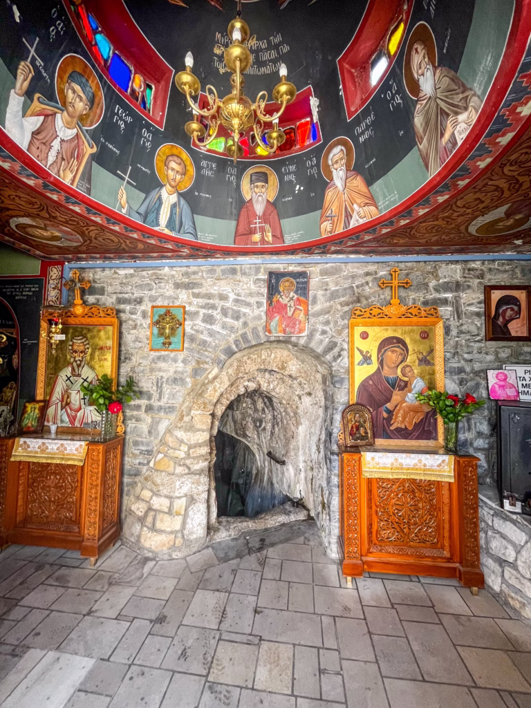 Agios Myron shrine and cave Crete